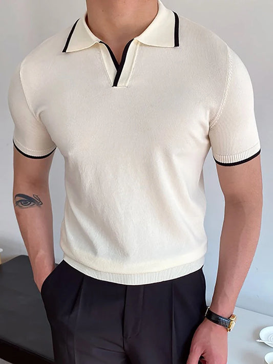 Summer Men Fashion Polo Shirts