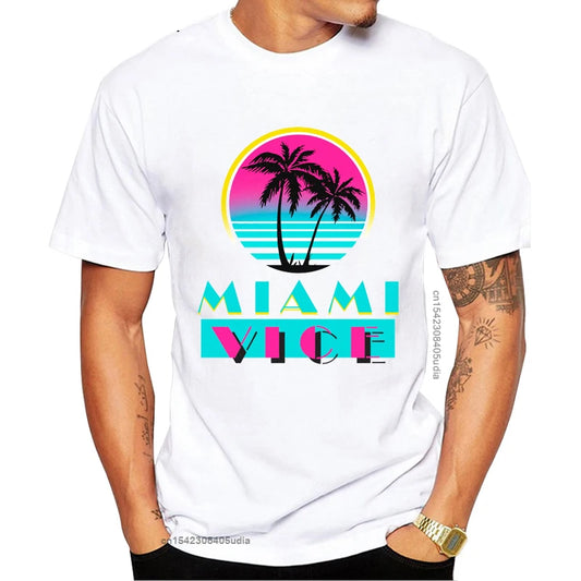 Miami Vice T-Shirt - Vaporwave Aesthetic